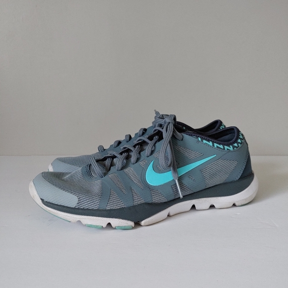 Nike Flex Supreme TR 3 Training Shoe Size 8.5 Blue Grey - Picture 2 of 12